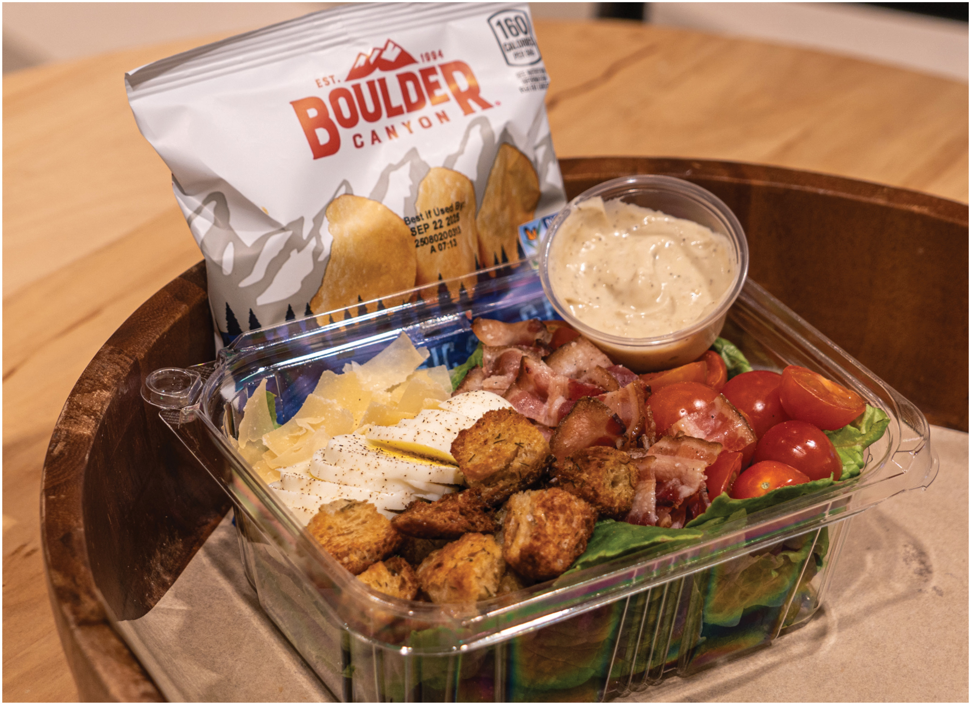 *Classic Salad Box | with Boulder Chips