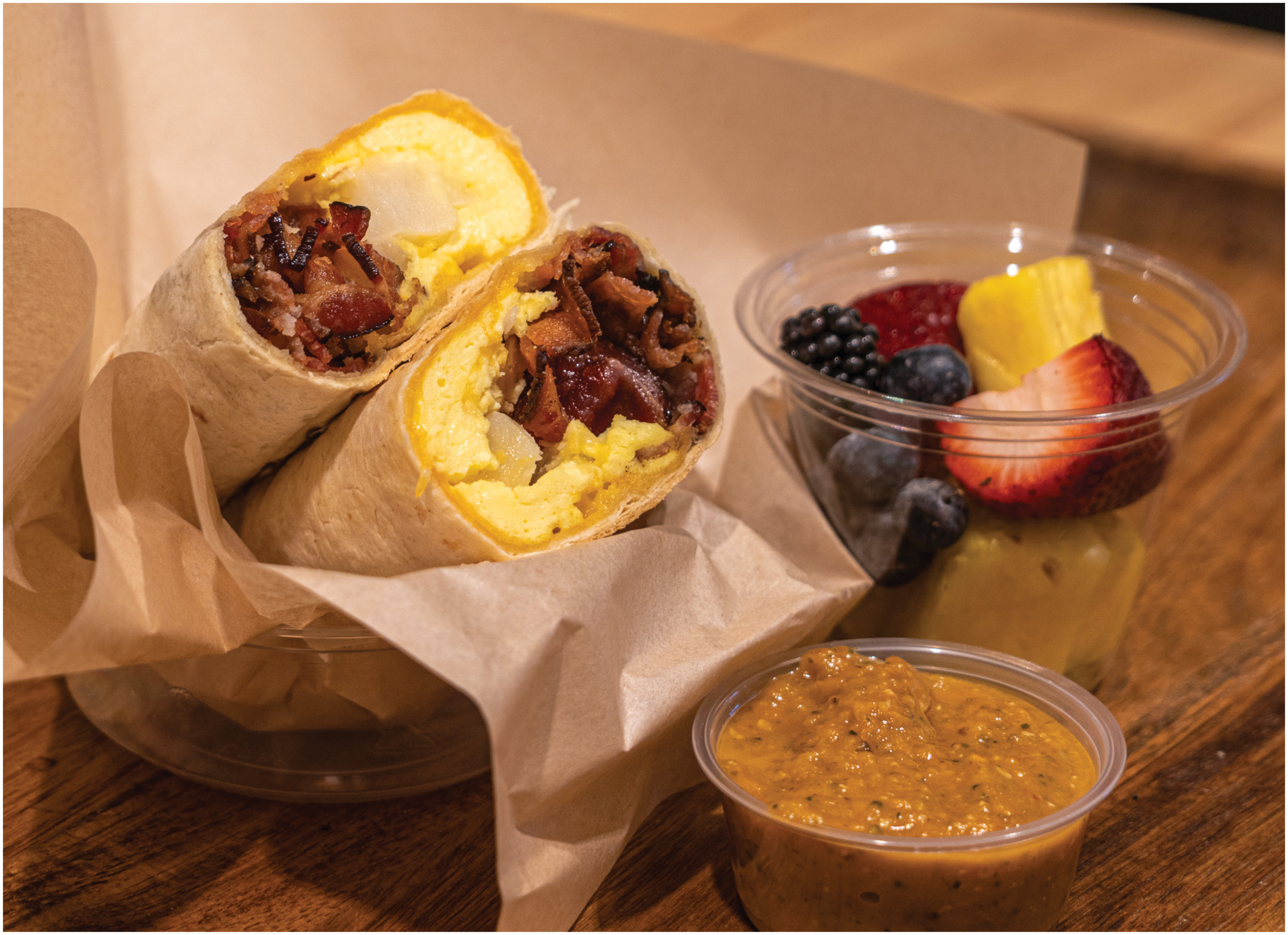 *Breakfast Burrito Box