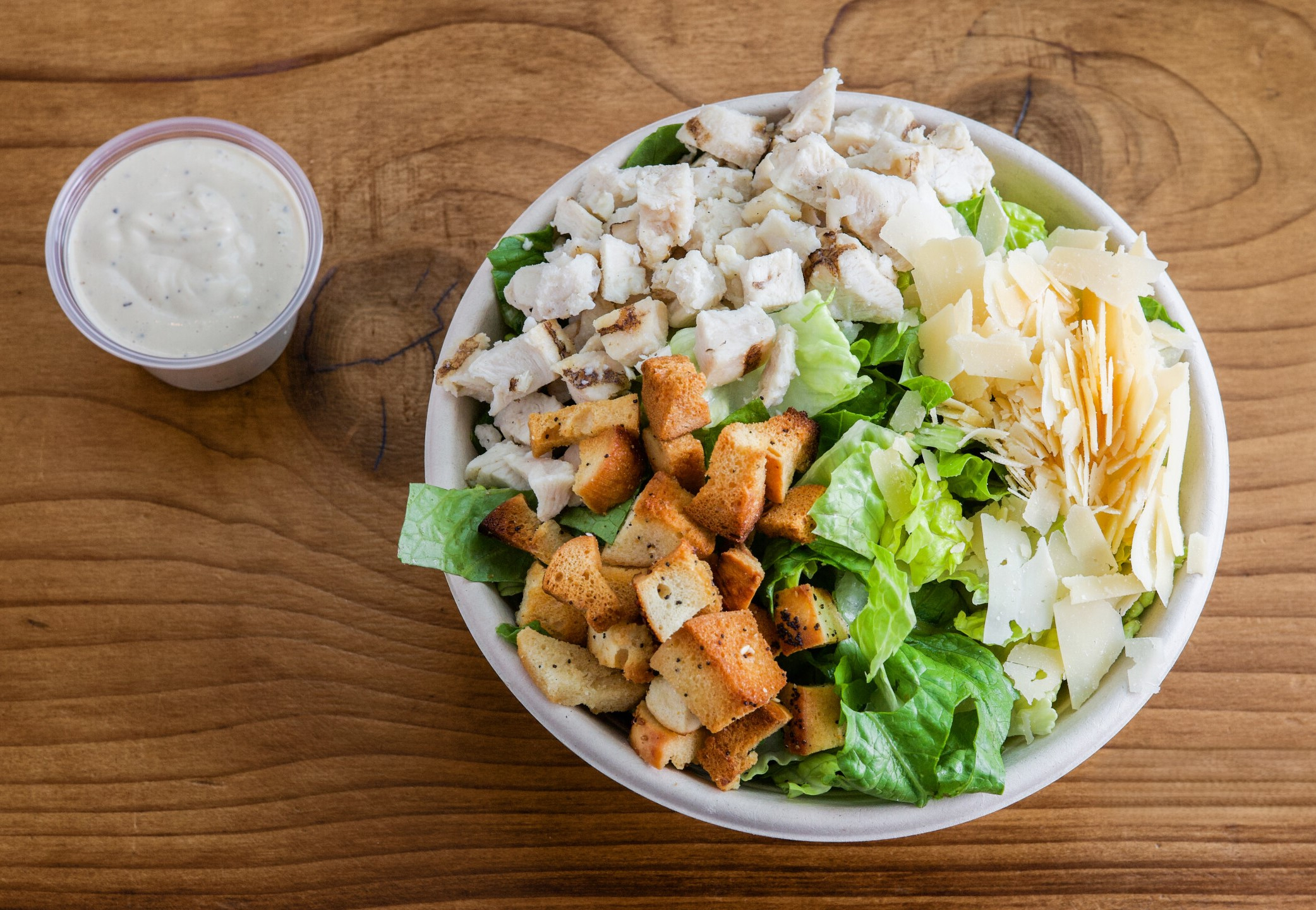 Kale Caesar Salad (serves 20-25)