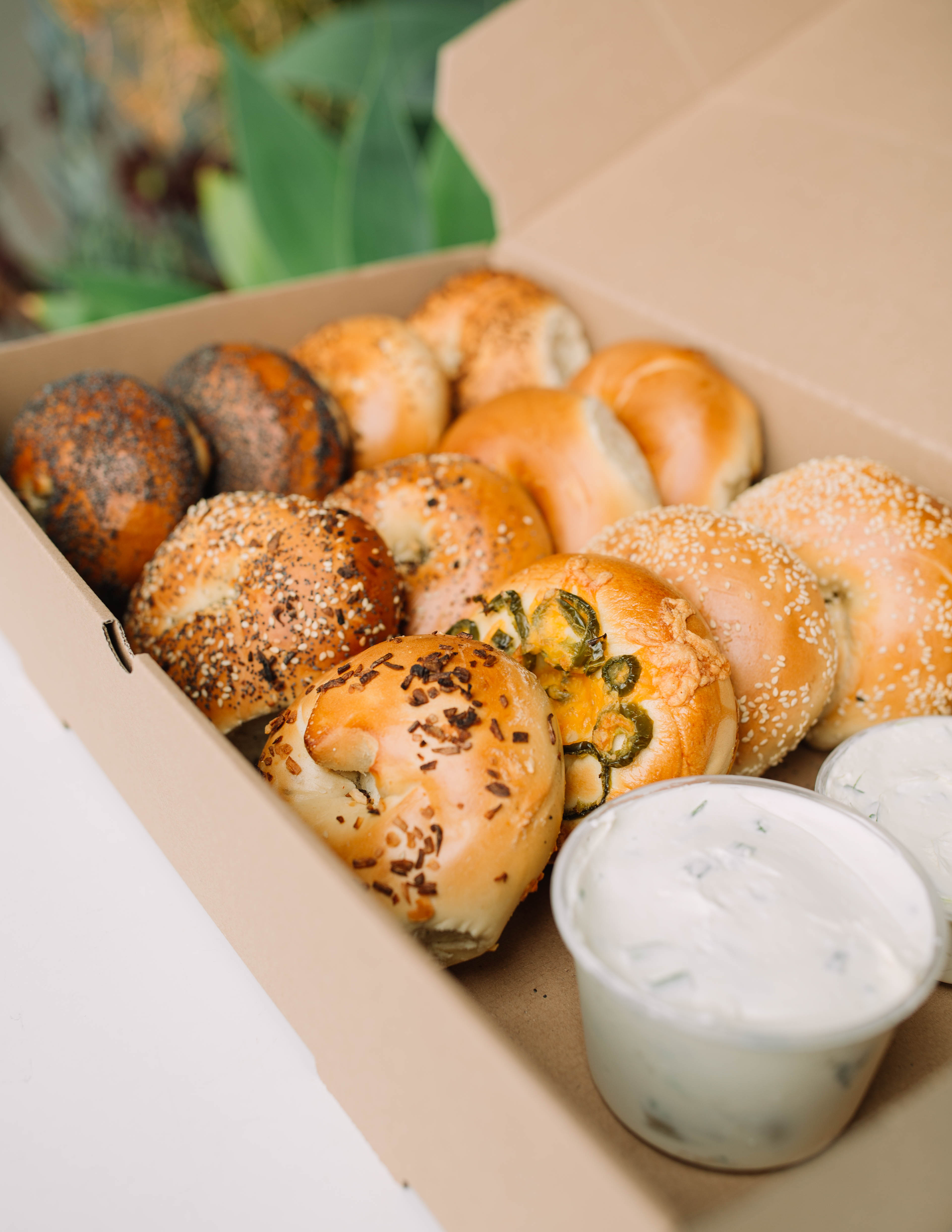 Bagels & Schmear (Feeds 12)