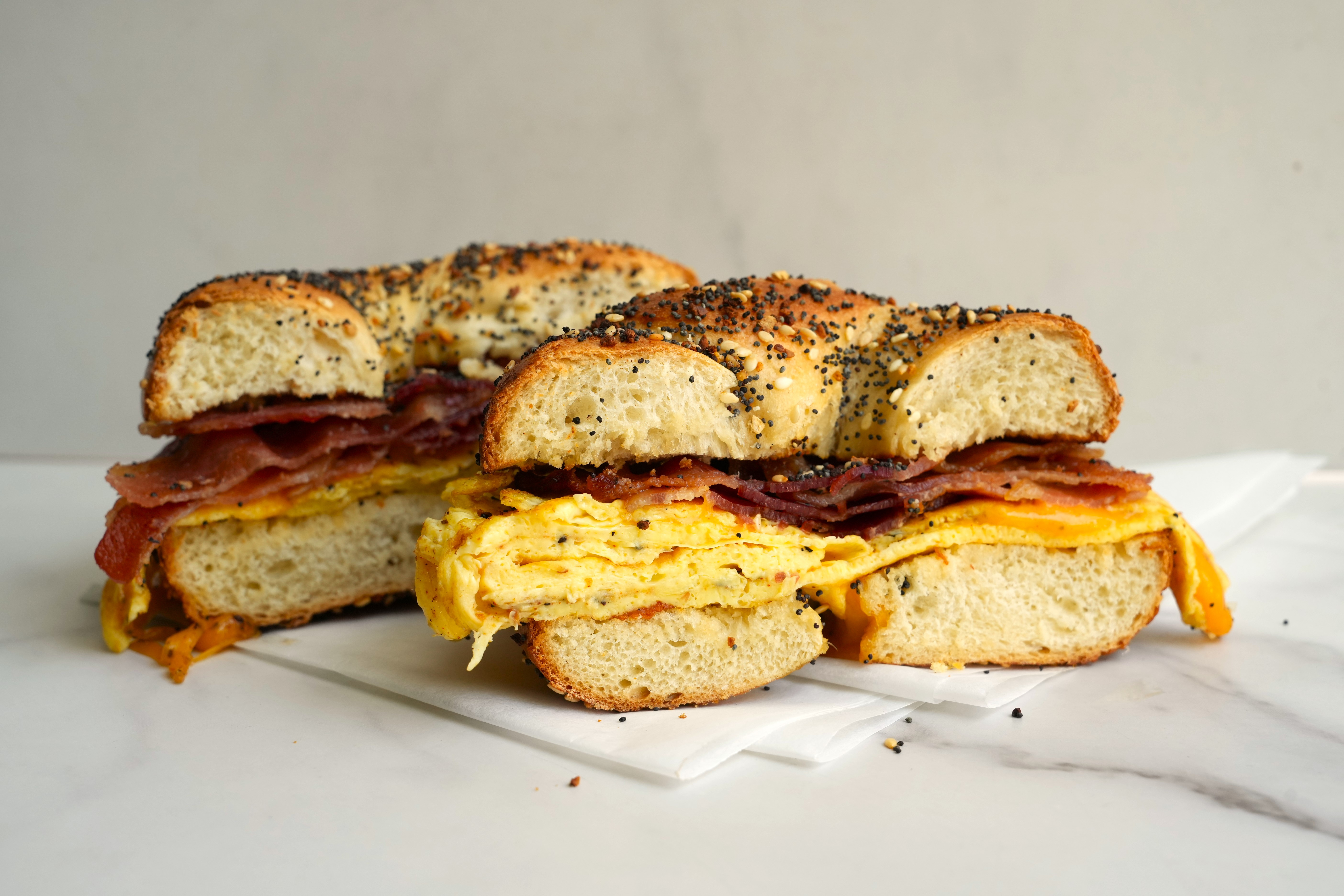 Bacon Egg & Cheese (12 halves)