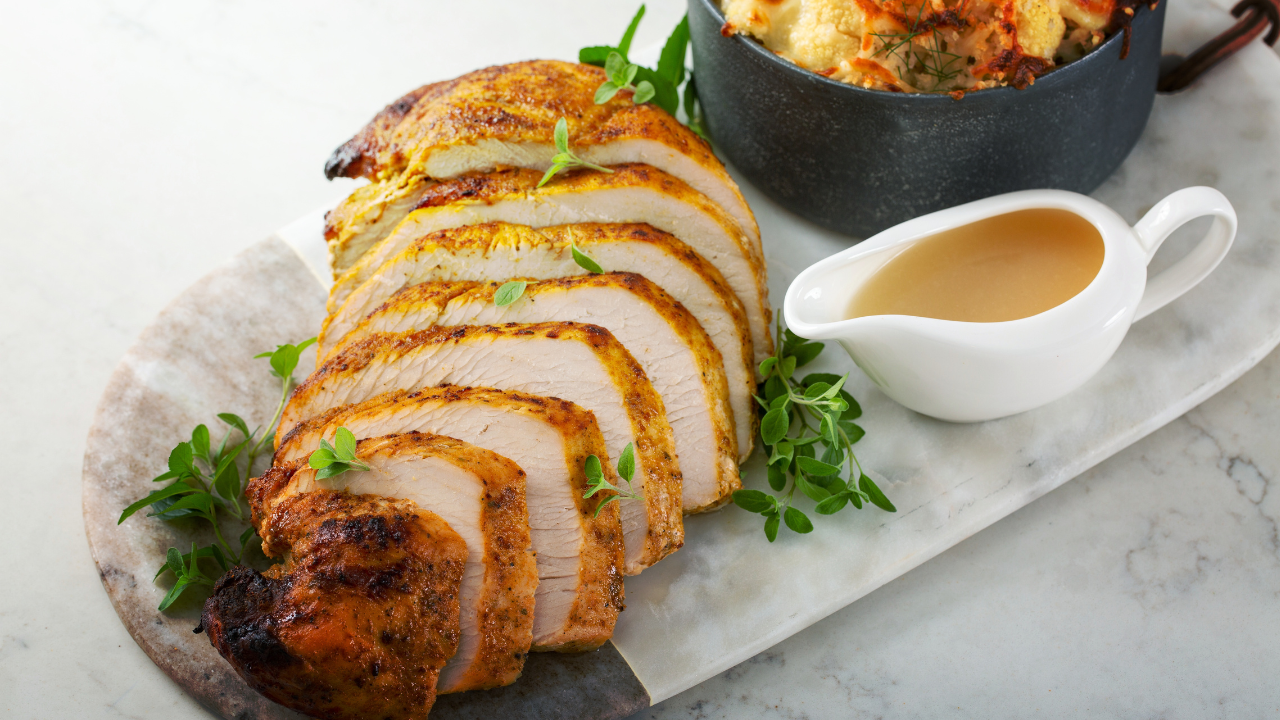 Turkey Oven Roasted with Mashed Potatoes (Seasonal)